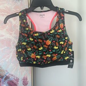 NWT ZELOS sports bra